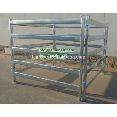 Australia Heavy Duty 115x42mm 5rails Cattle Panel Gate in Hot dipped galvanized