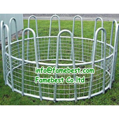 Mesh Round Hay Feeder in Round Tube OD25mm for horse and sheep